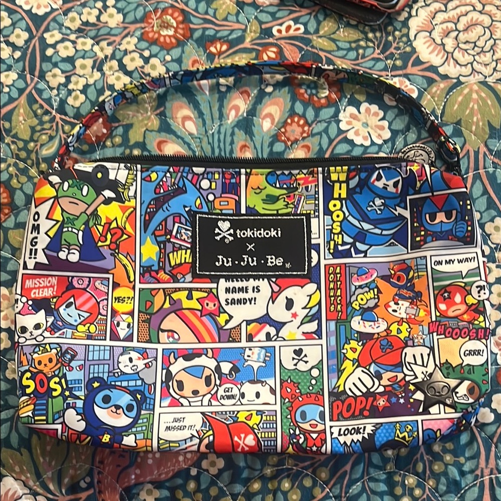 Tokidoki x Ju-Ju-Be Super Toki Be Quick Comic Print Bag
